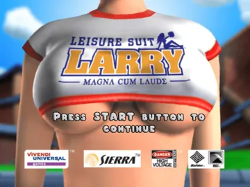 Leisure Suit Larry Magna Cum Laude (USA) screen shot title